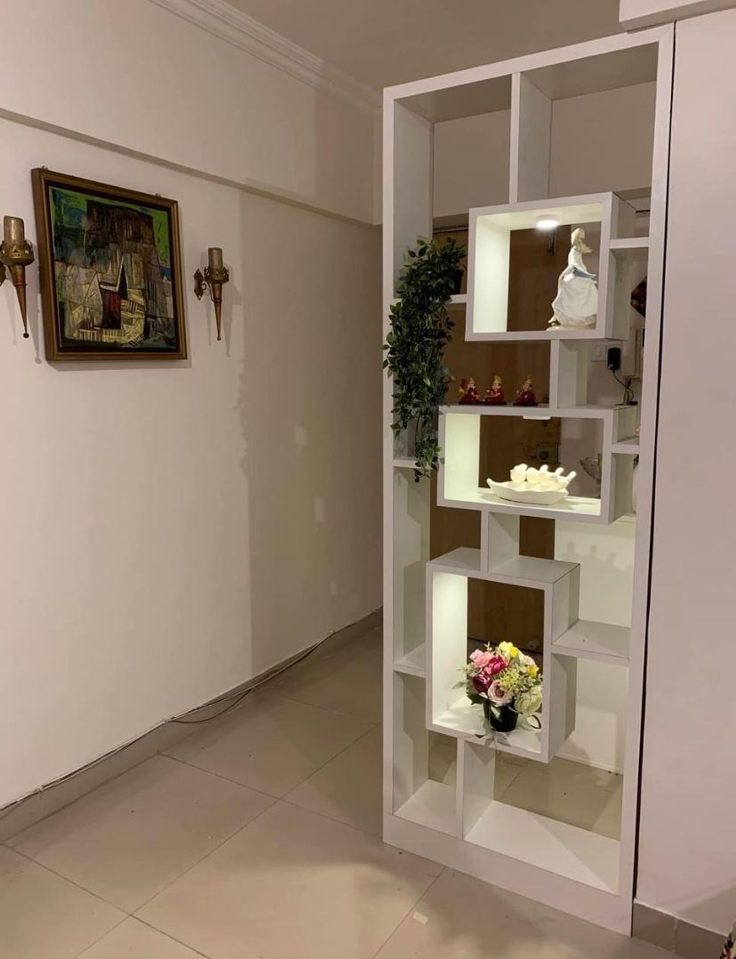 Modern bathroom with marble finish