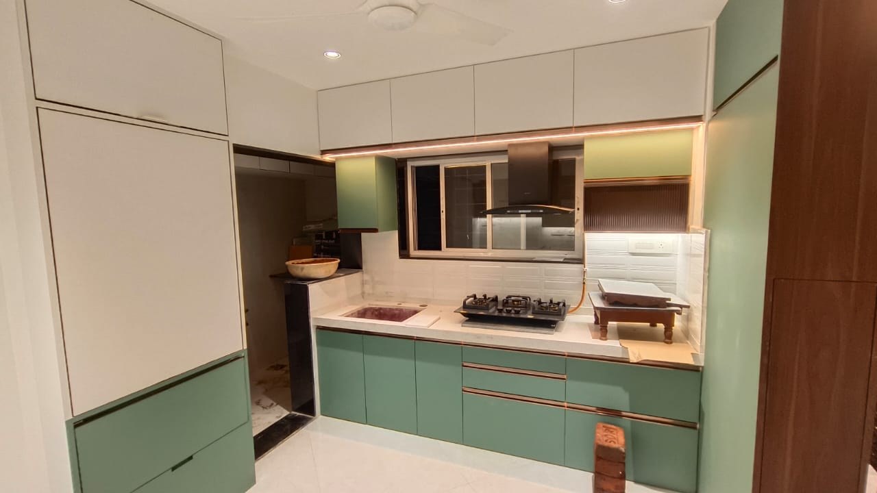 Warm contemporary bedroom