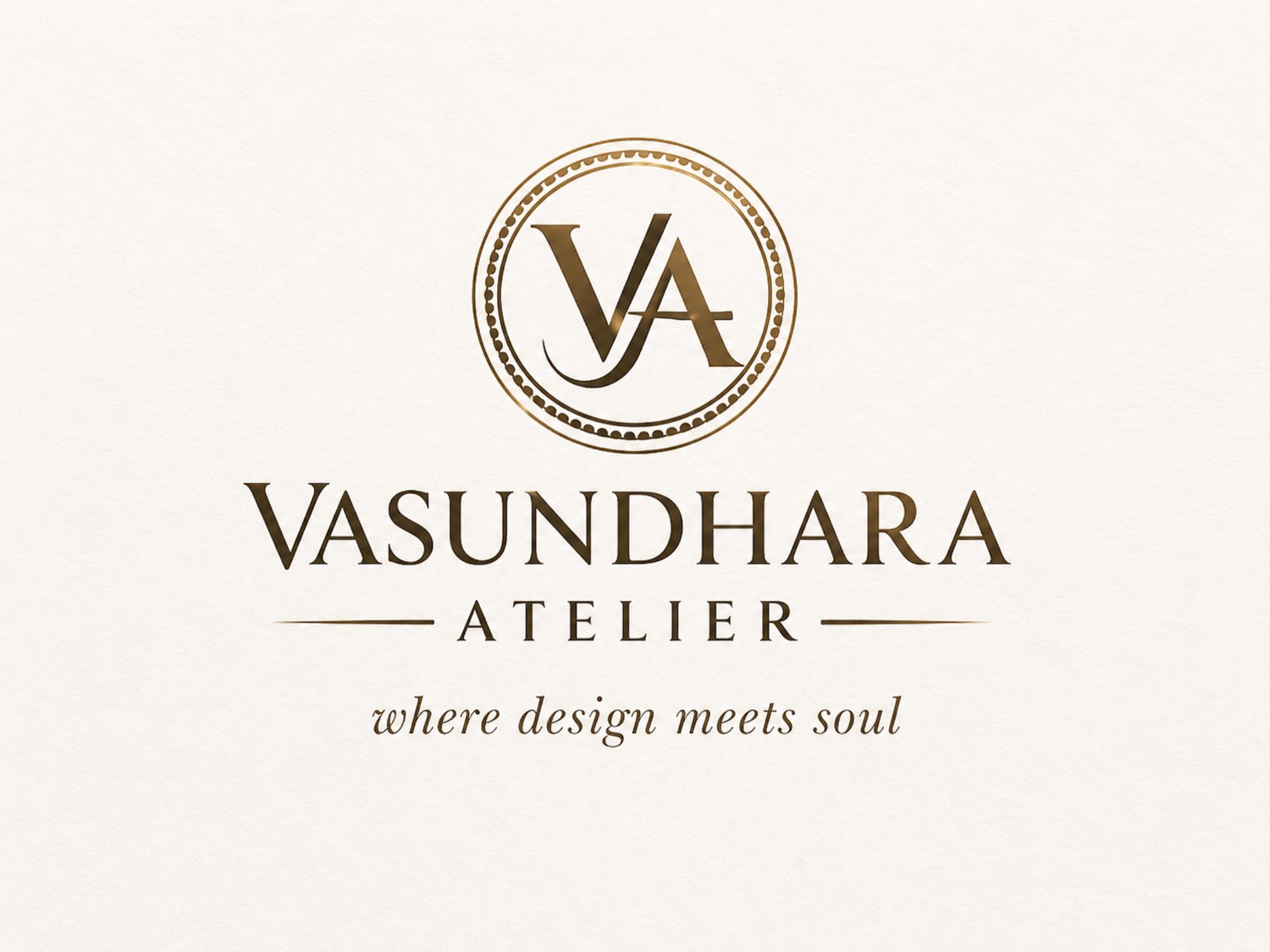 Vasundhara Atelier logo
